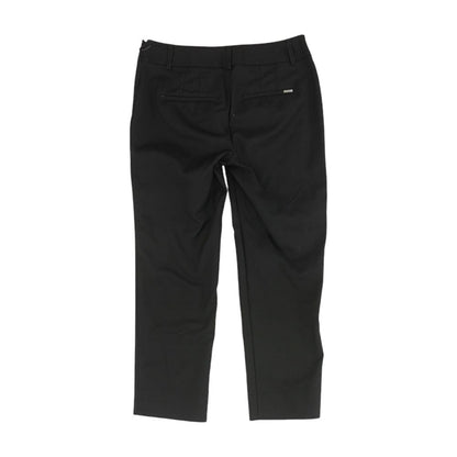 Black Solid Pants
