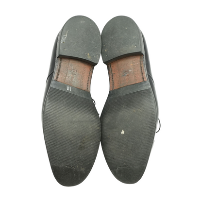 Black Lace-Up Dress Shoes