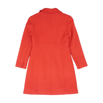 Red Petite Solid Coat