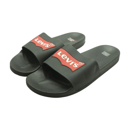 Black Casual Slide Sandals