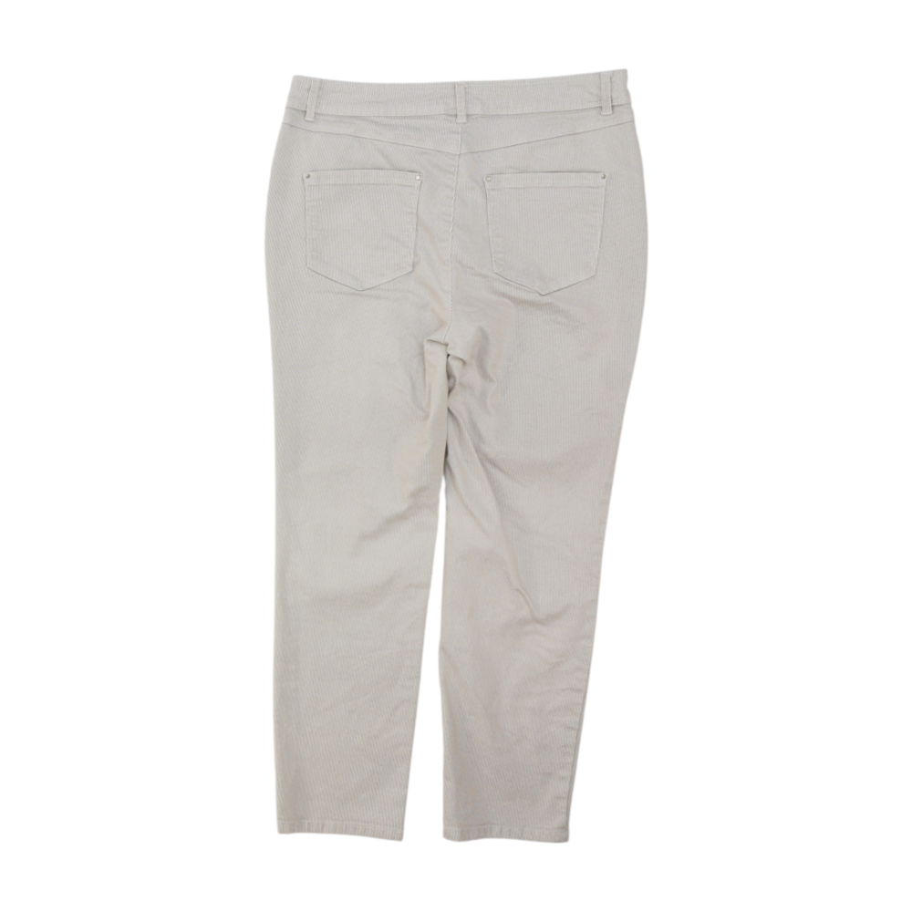 Gray Striped Pants