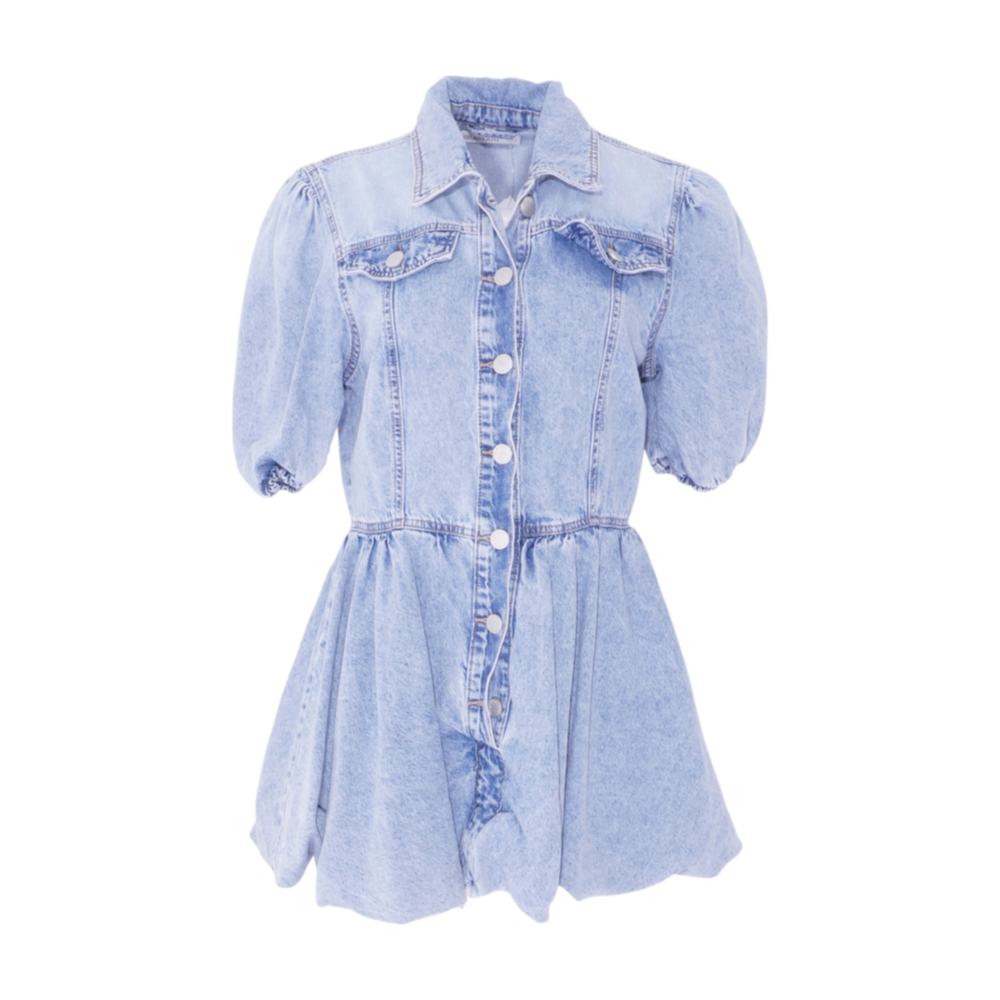 Blue Mini Dress