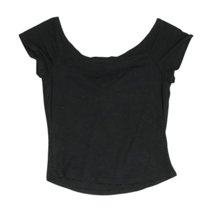 Black Knit Top