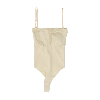 Beige Solid Shapewear