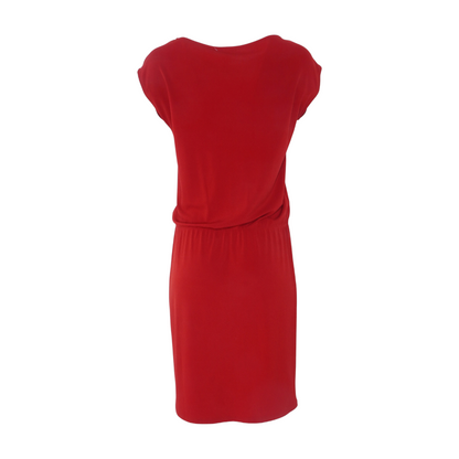 Red Petite Midi Dress