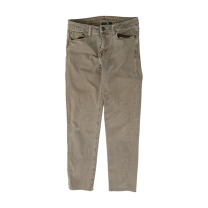 Brown Straight Jeans