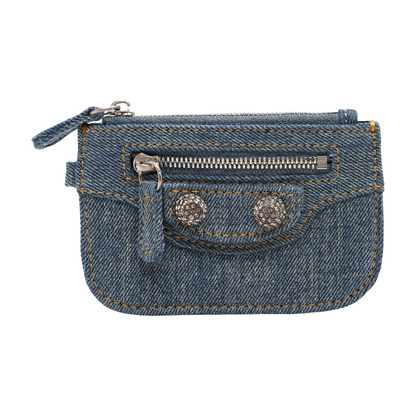 Le Cagole Denim Coin Purse