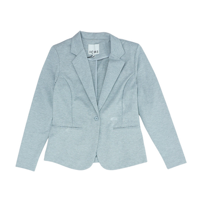 Gray Solid Blazer