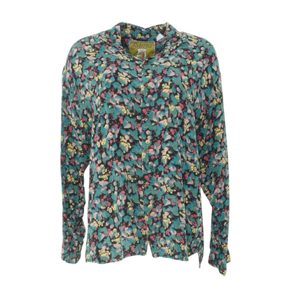 Vintage Multi Floral Button Down