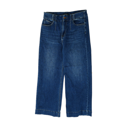 Blue Wide Leg Jeans
