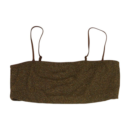 Brown Misc Swim Top