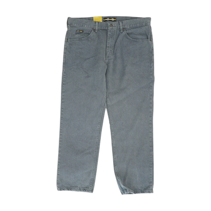 Gray Straight Jeans