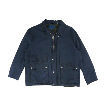Navy Solid Jacket