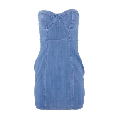 Blue Mini Dress