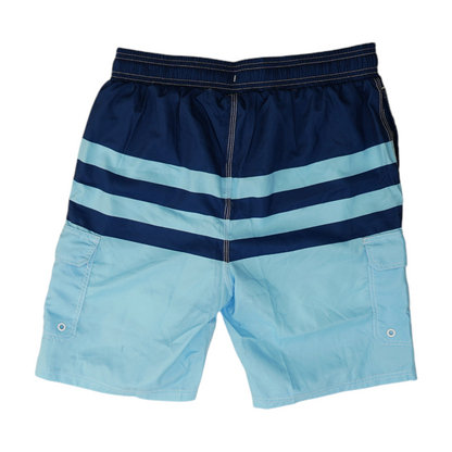 Blue Striped Swim Bottom