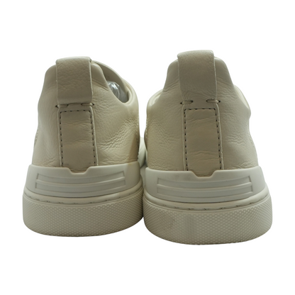 White Triple Stitch Secondskin Sneakers