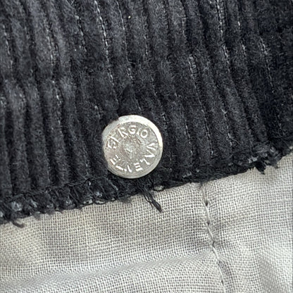 Vintage Black Regular Pants