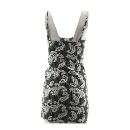 Black Misc Mini Dress
