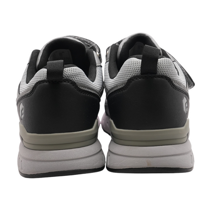 Gray Low-Top Athletic Shoes