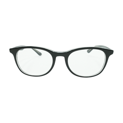 Black Round Prescription Eyewear
