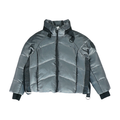 Gray Solid Jacket
