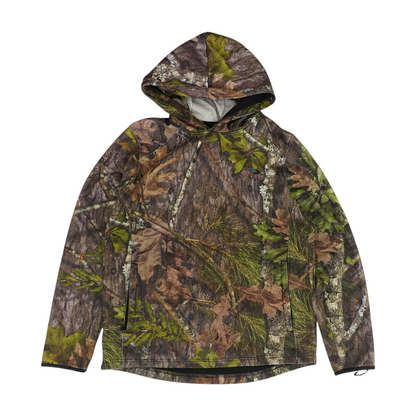 Brown Camo Hoodie Pullover