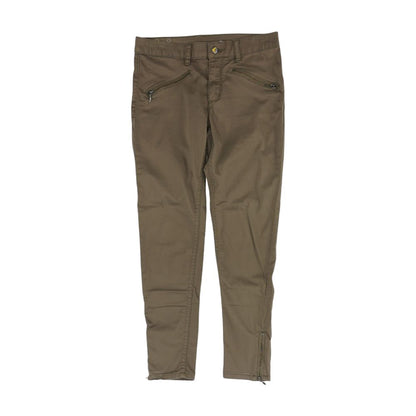 Brown Solid Jeans