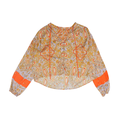 Multi Paisley Blouse