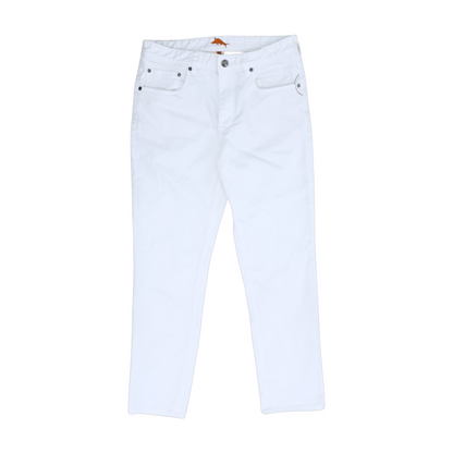 White Regular Jeans