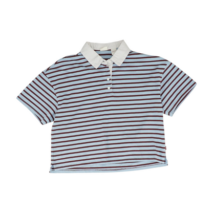 Blue Striped Blouse