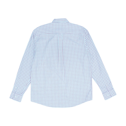 Red Check Long Sleeve Button Down