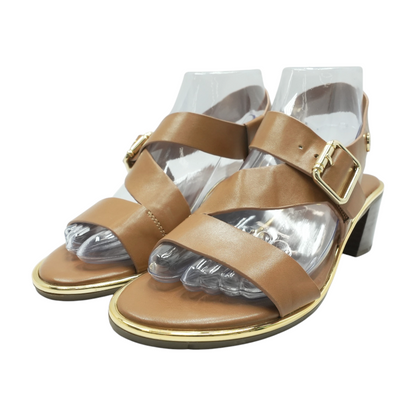 Brown Block Heels