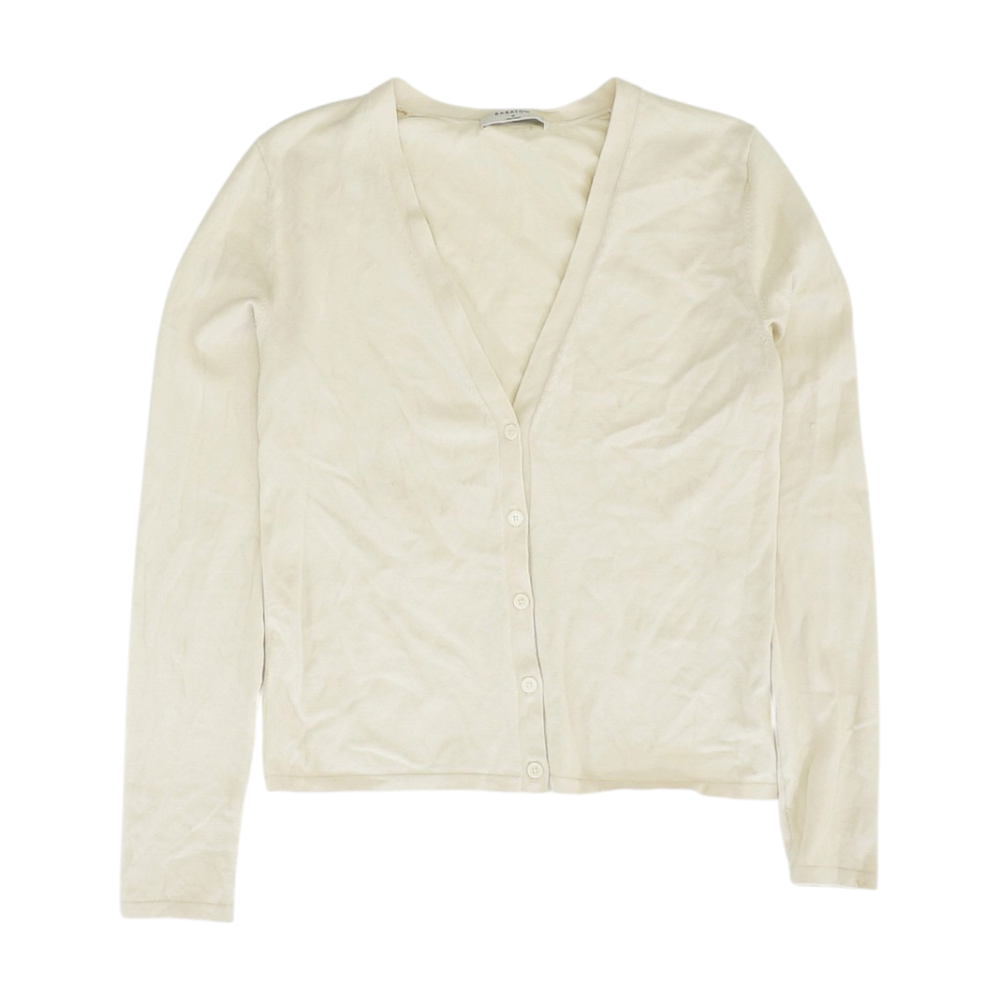 Beige Cardigan Sweater