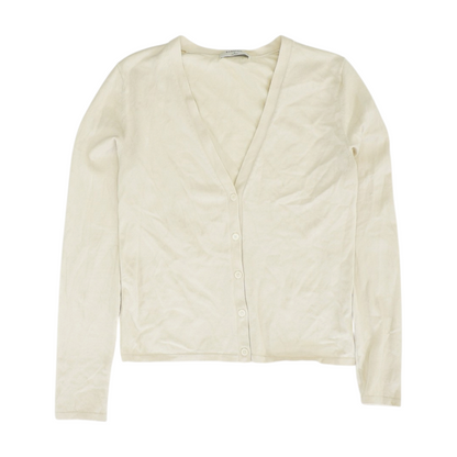 Beige Cardigan Sweater