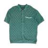 Green Check Flannel Button Down