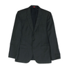 Gray Solid Suit Jacket