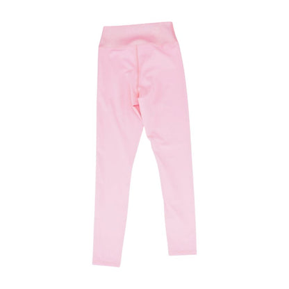 Pink Solid Leggings