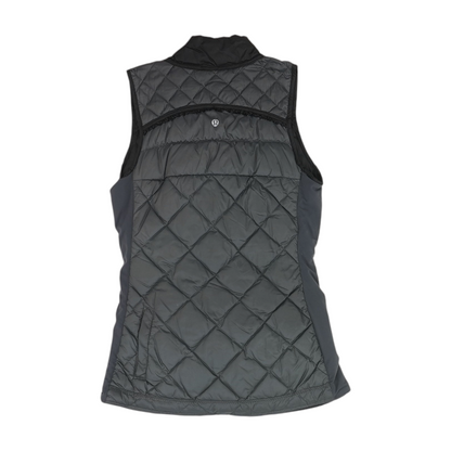 Gray Color Block Vest