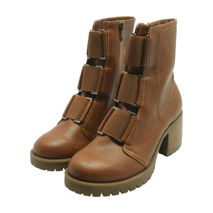 Bronze Ankle Boots