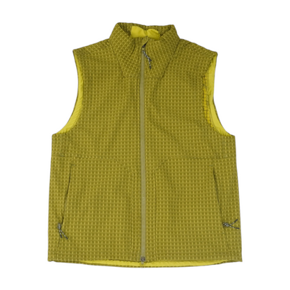 Green Geometric Active Vest