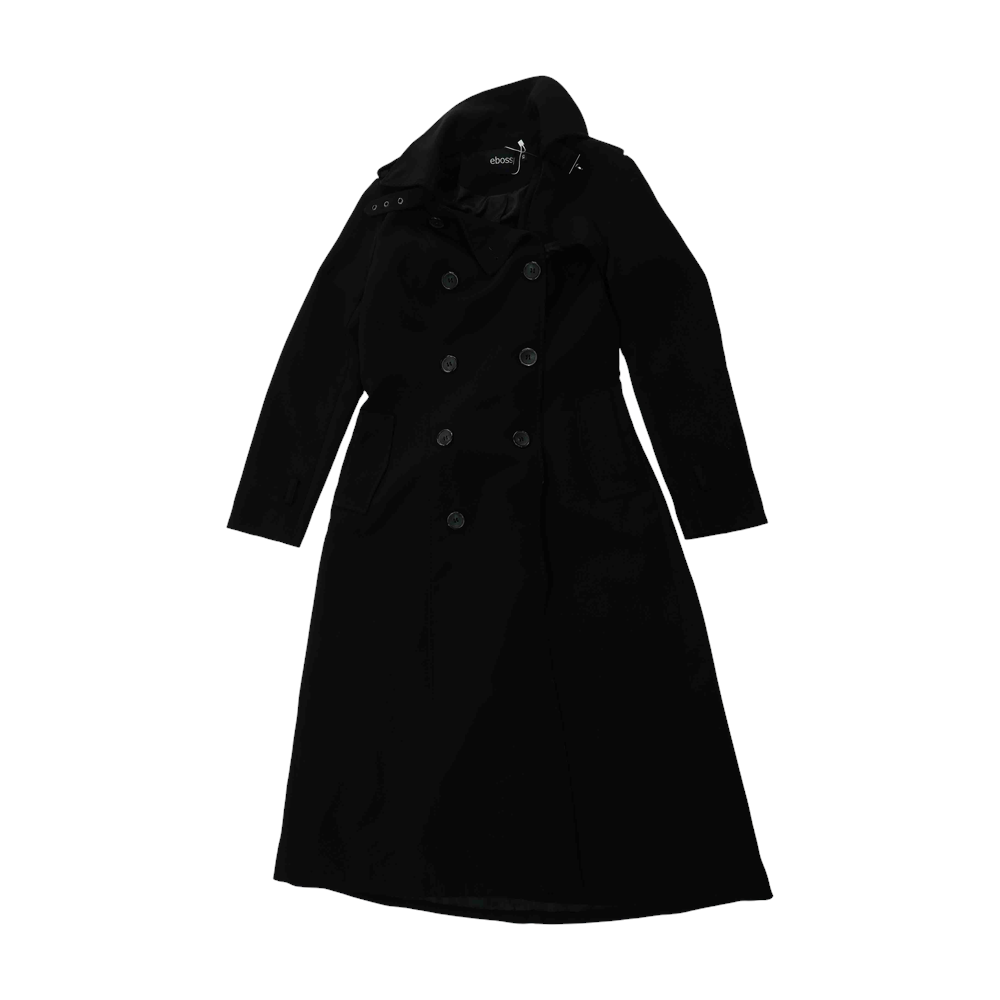 Black Solid Coat