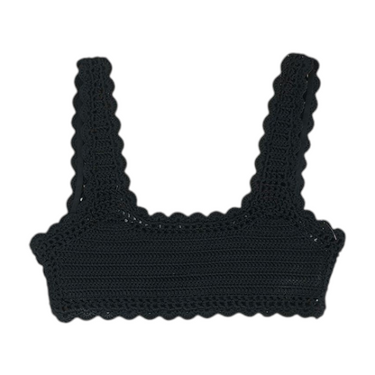 Black Swim Top