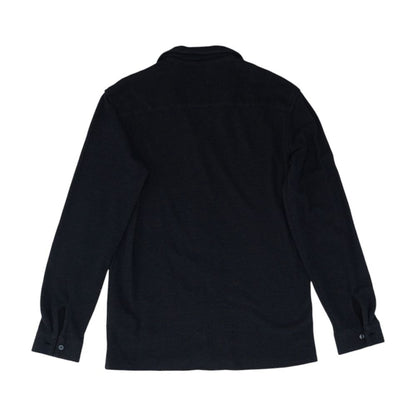 Charcoal Solid Long Sleeve Button Down