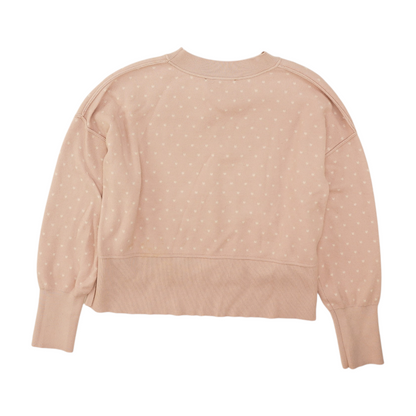 Pink Hearts Pullover Sweater