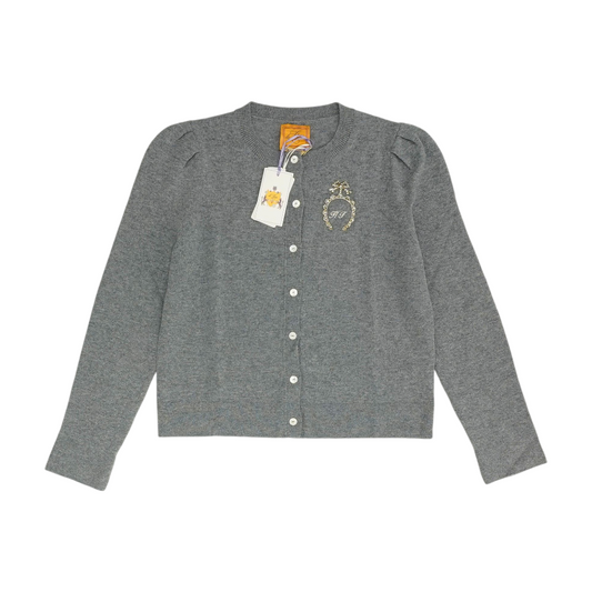 Gray Cardigan Sweater