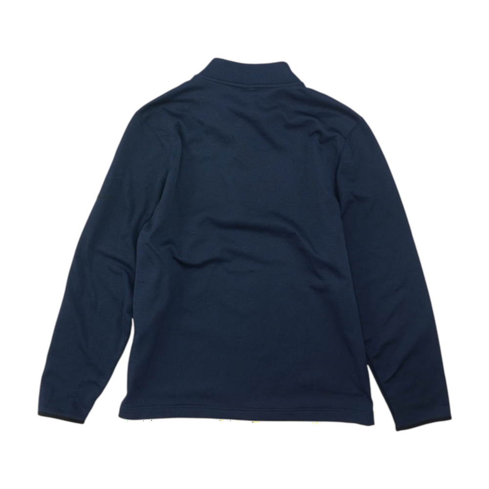 Navy Solid 1/4 Zip Pullover
