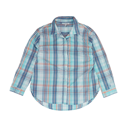 Multi Plaid Outdoor Button Down