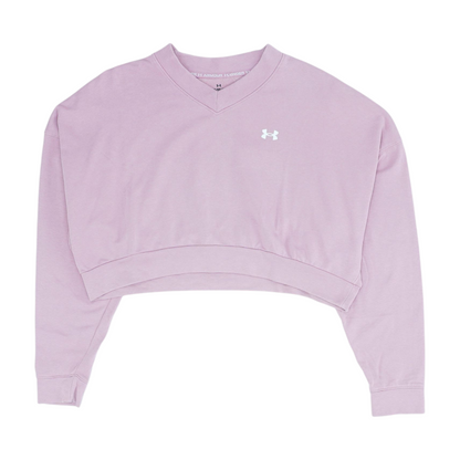 Pink Solid Sweatshirt Pullover