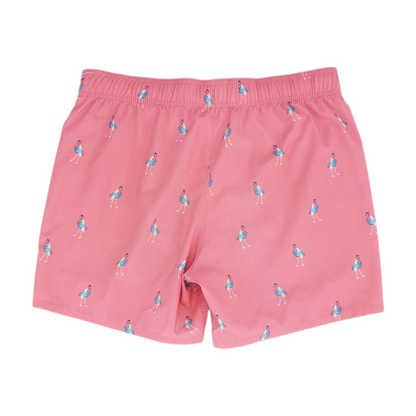 Pink Graphic Swim Bottom