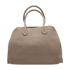 Soft Margaux 10 Bag in Dark Taupe Calfskin